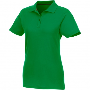 Logo trade promotional giveaways image of: Helios short sleeve women's polo