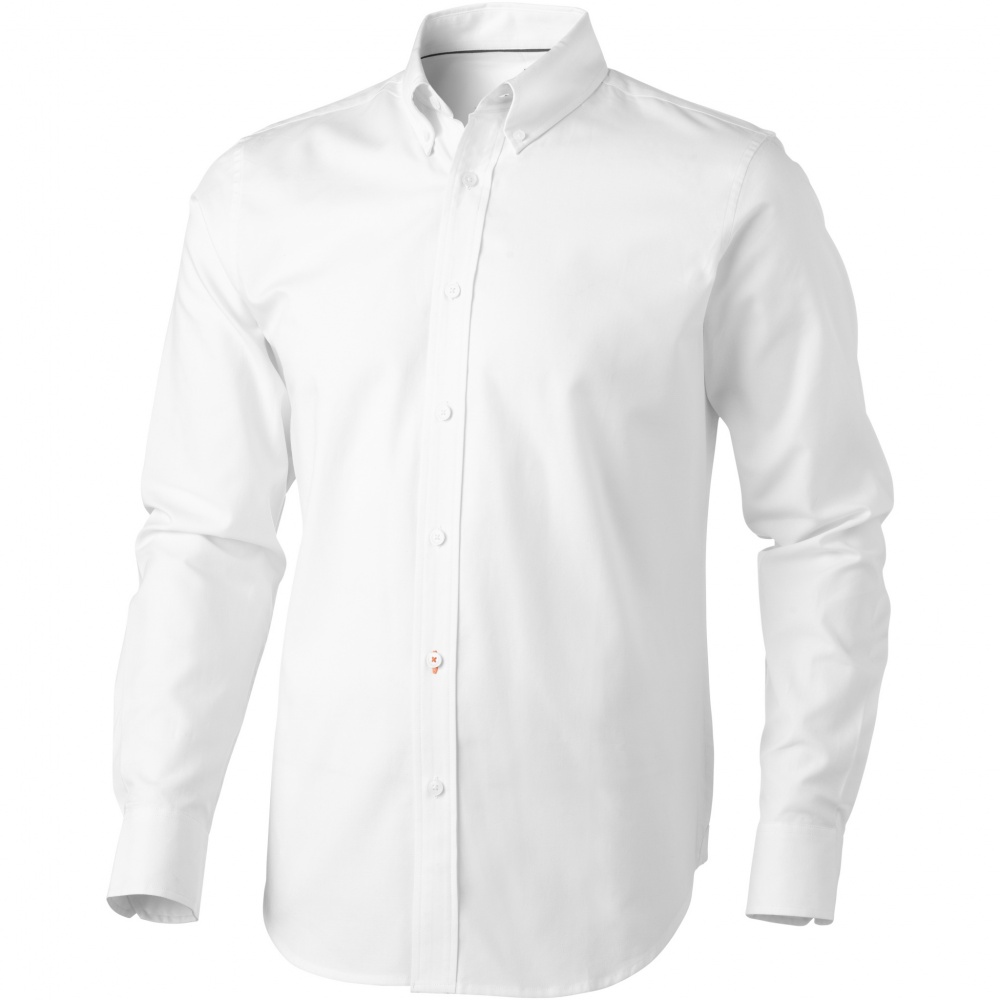 Logo trade business gifts image of: Vaillant long sleeve men's oxford shirt