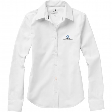 Logo trade promotional product photo of: Vaillant long sleeve women's oxford shirt