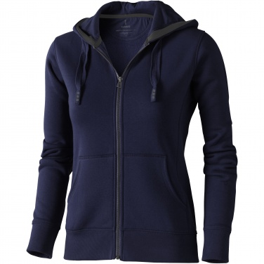 Logo trade promotional products image of: Arora women's full zip hoodie