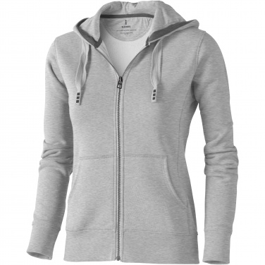 Logo trade advertising product photo of: Arora women's full zip hoodie