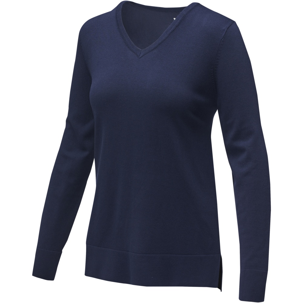 Logo trade promotional items image of: Stanton women's v-neck pullover