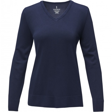 Logo trade promotional merchandise image of: Stanton women's v-neck pullover