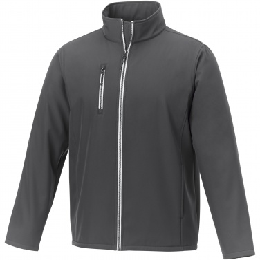 Logo trade promotional giveaway photo of: Orion men's softshell jacket