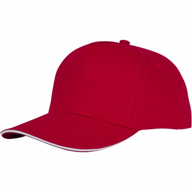 Logo trade promotional products picture of: Ceto 5 panel sandwich cap