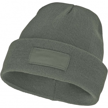 Logo trade advertising products image of: Boreas beanie with patch