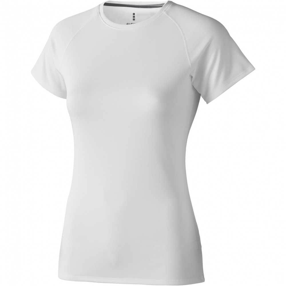 Logo trade promotional item photo of: Niagara short sleeve women's cool fit t-shirt