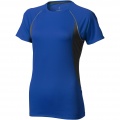 Quebec short sleeve women's cool fit t-shirt, Blue