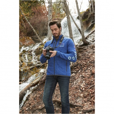 Logo trade advertising products image of: Tremblant men's knit jacket