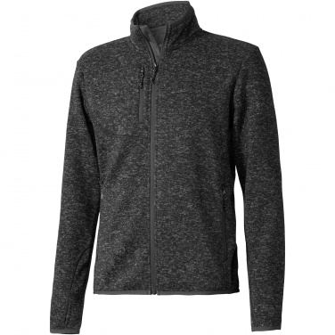 Logo trade promotional giveaway photo of: Tremblant men's knit jacket