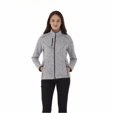 Logo trade corporate gifts picture of: Tremblant women's knit jacket