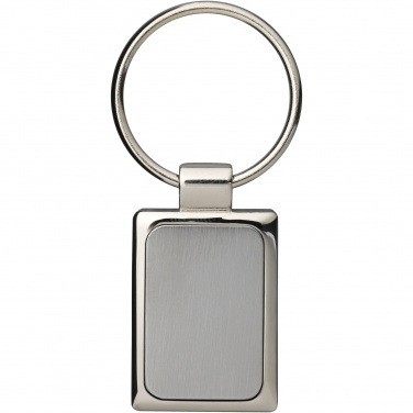 Logotrade corporate gifts photo of: Sergio rectangular metal keychain