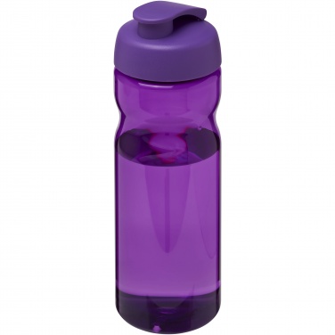 Logo trade business gifts image of: H2O Active® Eco Base 650 ml flip lid sport bottle