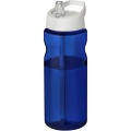 H2O Active® Eco Base 650 ml spout lid sport bottle, Blue / White