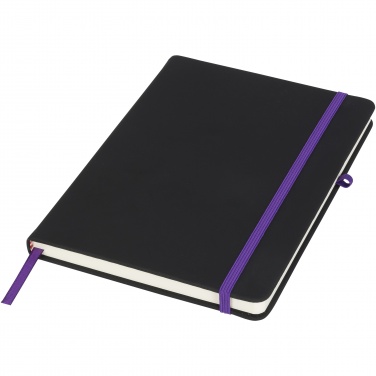 Logo trade business gifts image of: Noir medium notebook