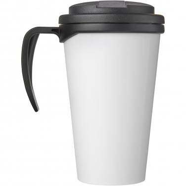 Logo trade advertising product photo of: Brite-Americano® Grande 350 ml mug with spill-proof lid