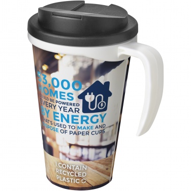 Logo trade promotional merchandise photo of: Brite-Americano® Grande 350 ml mug with spill-proof lid