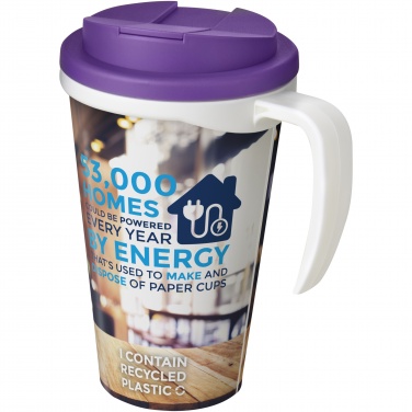 Logo trade promotional gifts image of: Brite-Americano® Grande 350 ml mug with spill-proof lid