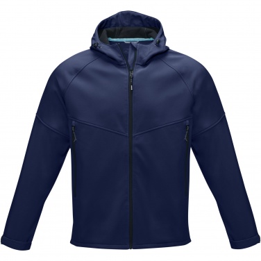 Logo trade corporate gift photo of: Coltan men’s GRS recycled softshell jacket