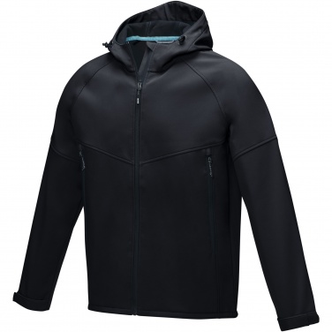 Logotrade promotional gift picture of: Coltan men’s GRS recycled softshell jacket