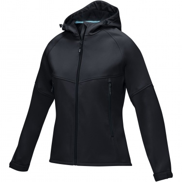 Logo trade promotional items image of: Coltan women’s GRS recycled softshell jacket