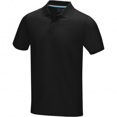 Logo trade corporate gift photo of: Graphite short sleeve men’s organic polo