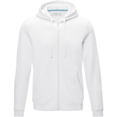 Logo trade promotional merchandise picture of: Ruby men’s organic recycled full zip hoodie