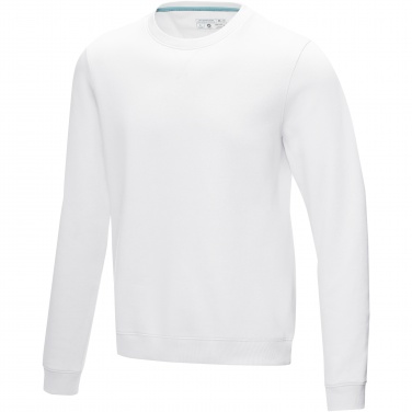 Logo trade promotional giveaways picture of: Jasper men’s organic recycled crewneck sweater