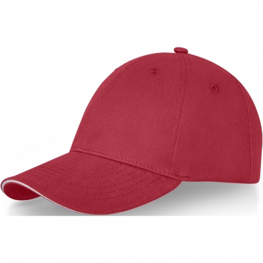 Logotrade business gift image of: Darton 6 panel sandwich cap