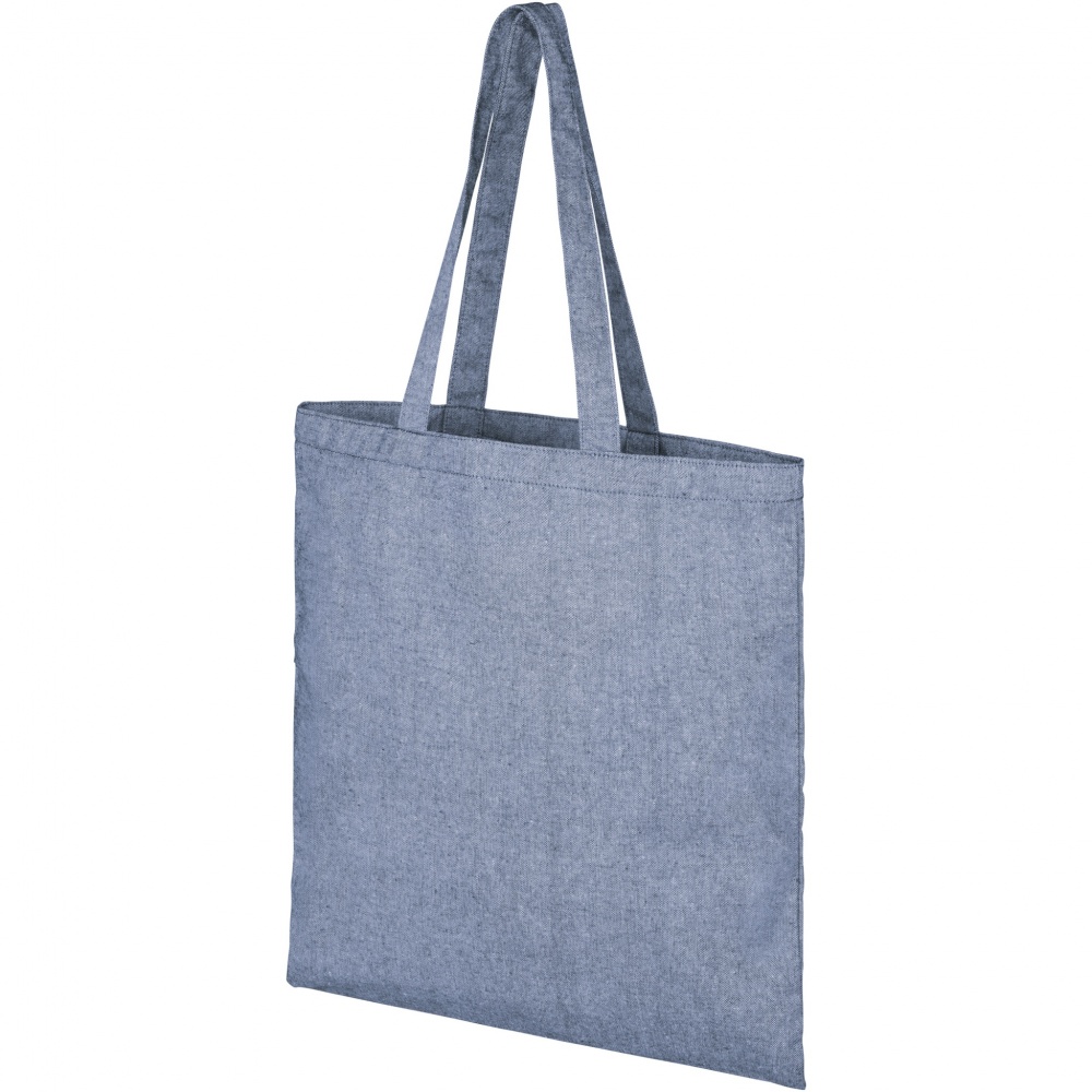 Logo trade promotional giveaways image of: Pheebs 210 g/m² recycled tote bag 7L