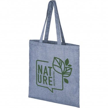 Logo trade corporate gifts image of: Pheebs 210 g/m² recycled tote bag 7L