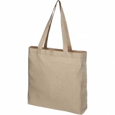 Logotrade promotional item picture of: Pheebs 210 g/m² recycled gusset tote bag 13L