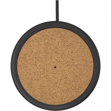 Logotrade advertising product picture of: Kivi 10W limestone/cork wireless charging pad