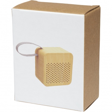 Logo trade promotional product photo of: Arcana bamboo Bluetooth® speaker