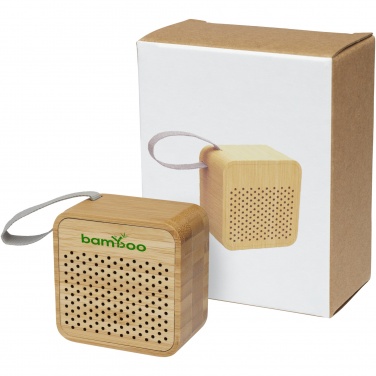 Logo trade promotional gifts picture of: Arcana bamboo Bluetooth® speaker