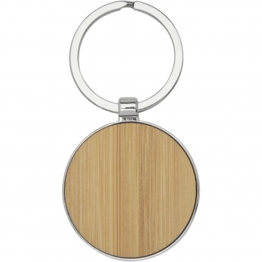 Logotrade corporate gift picture of: Nino bamboo round keychain