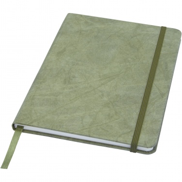 Logo trade promotional items picture of: Breccia A5 stone paper notebook