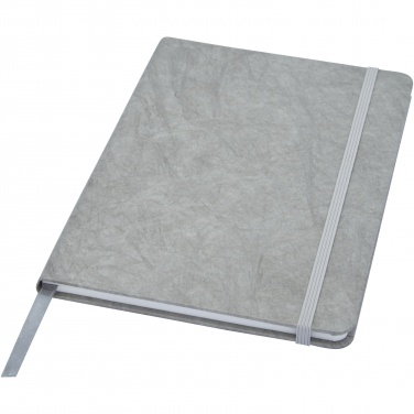 Logo trade promotional items picture of: Breccia A5 stone paper notebook