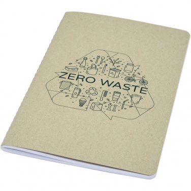 Logo trade promotional merchandise photo of: Gianna recycled cardboard notebook