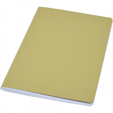 Logo trade promotional giveaways image of: Fabia crush paper cover notebook