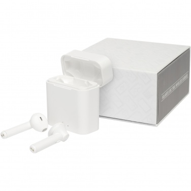 Logo trade promotional product photo of: Volantis UVC True Wireless auto pair earbuds