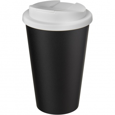 Logo trade promotional item photo of: Americano® Eco 350 ml recycled tumbler with spill-proof lid