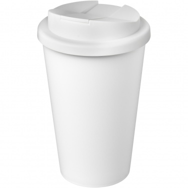 Logo trade promotional merchandise picture of: Americano® Eco 350 ml recycled tumbler with spill-proof lid