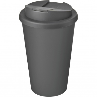 Logo trade promotional item photo of: Americano® Eco 350 ml recycled tumbler with spill-proof lid