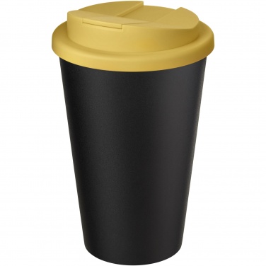 Logo trade promotional items image of: Americano® Eco 350 ml recycled tumbler with spill-proof lid