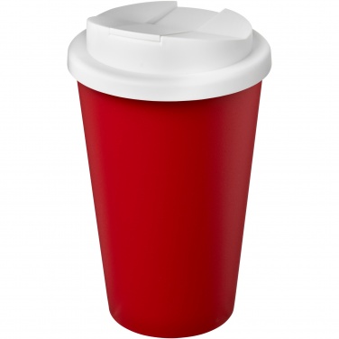 Logotrade promotional giveaway image of: Americano® Eco 350 ml recycled tumbler with spill-proof lid