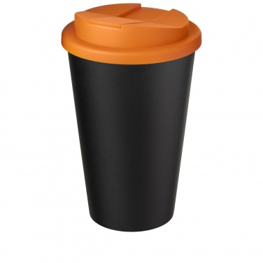 Logo trade corporate gifts image of: Americano® Eco 350 ml recycled tumbler with spill-proof lid