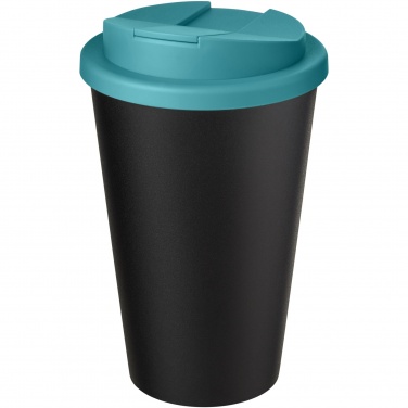 Logo trade promotional items picture of: Americano® Eco 350 ml recycled tumbler with spill-proof lid