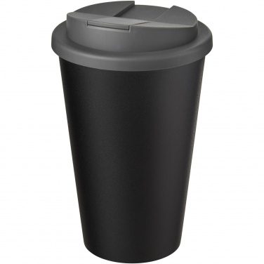 Logo trade promotional products image of: Americano® Eco 350 ml recycled tumbler with spill-proof lid