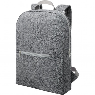 Logotrade corporate gift image of: Pheebs 450 g/m² recycled cotton and polyester backpack 10L